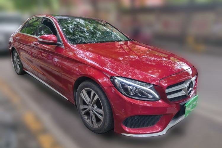 Used Mercedes-Benz C-Class 2016 C 200 L Sport Edition Front Right 45 Deg