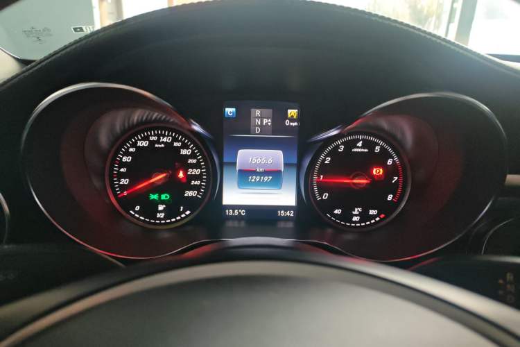 Used Mercedes-Benz C-Class 2016 C 200 L Sport Edition Instrument Cluster