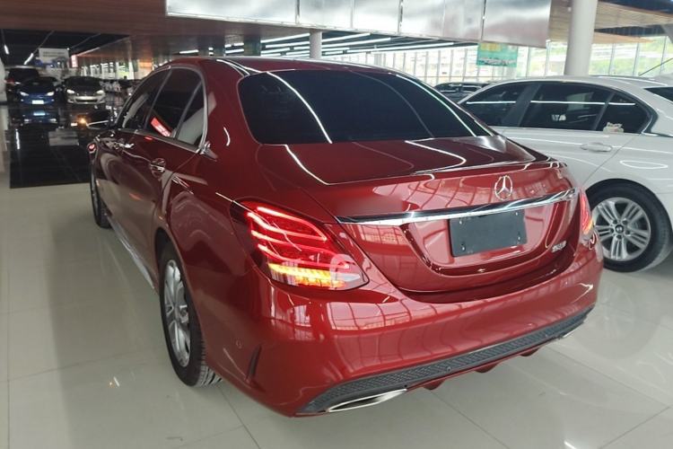Used Mercedes-Benz C-Class 2016 C 180 L Sport Edition Rear Left 45 Deg