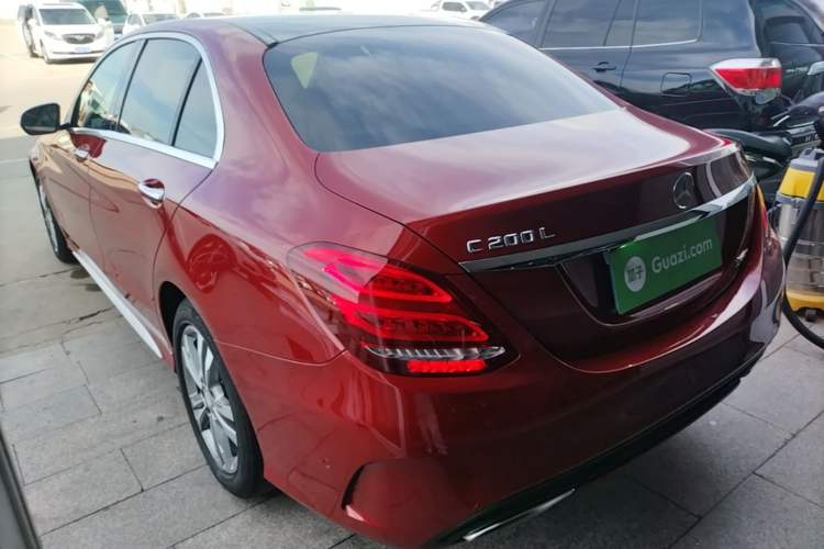 Used Mercedes-Benz C-Class 2016 C 200 L Sport Edition Rear Left 45 Deg