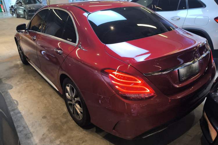 Used Mercedes-Benz C-Class 2016 C 180 L Sport Edition Rear Left 45 Deg