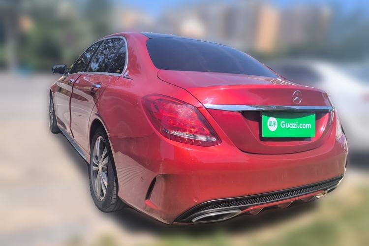 Used Mercedes-Benz C-Class 2016 C 200 L Sport Edition Rear Left 45 Deg