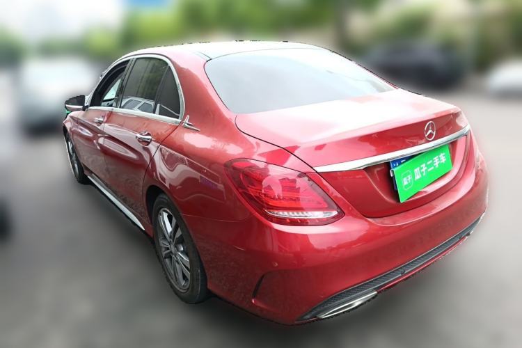 Used Mercedes-Benz C-Class 2016 C 200 L Sport Edition Rear Left 45 Deg