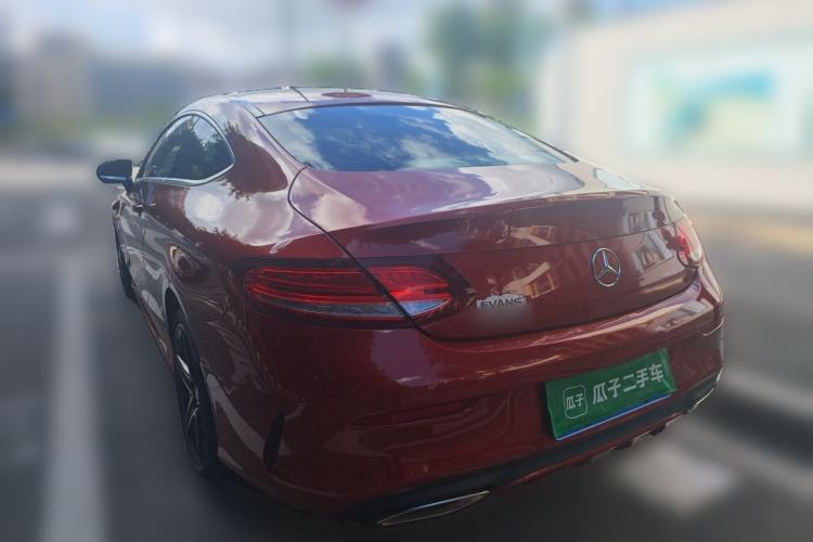 Used Mercedes-Benz C-Class 2016 C 200 Coupe Rear Left 45 Deg