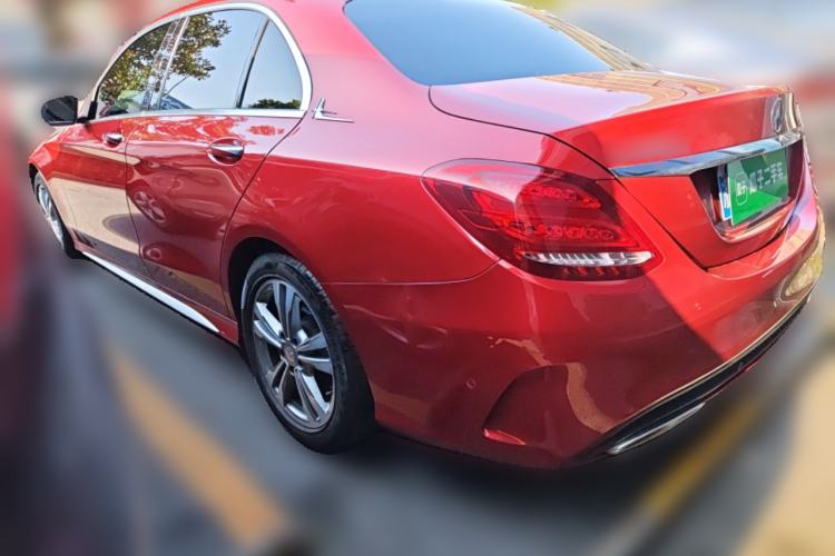 Used Mercedes-Benz C-Class 2016 C 200 L Sport Edition Rear Left 45 Deg