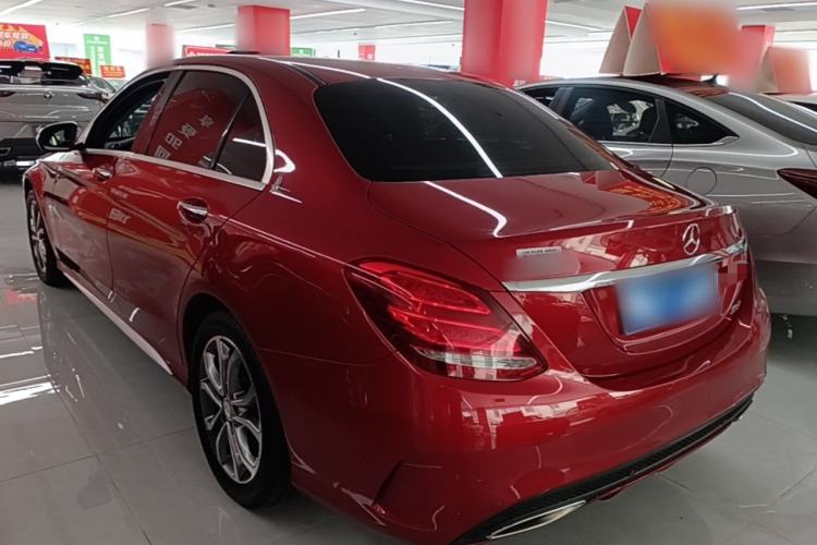 Used Mercedes-Benz C-Class 2016 C 180 L Sport Edition Rear Left 45 Deg
