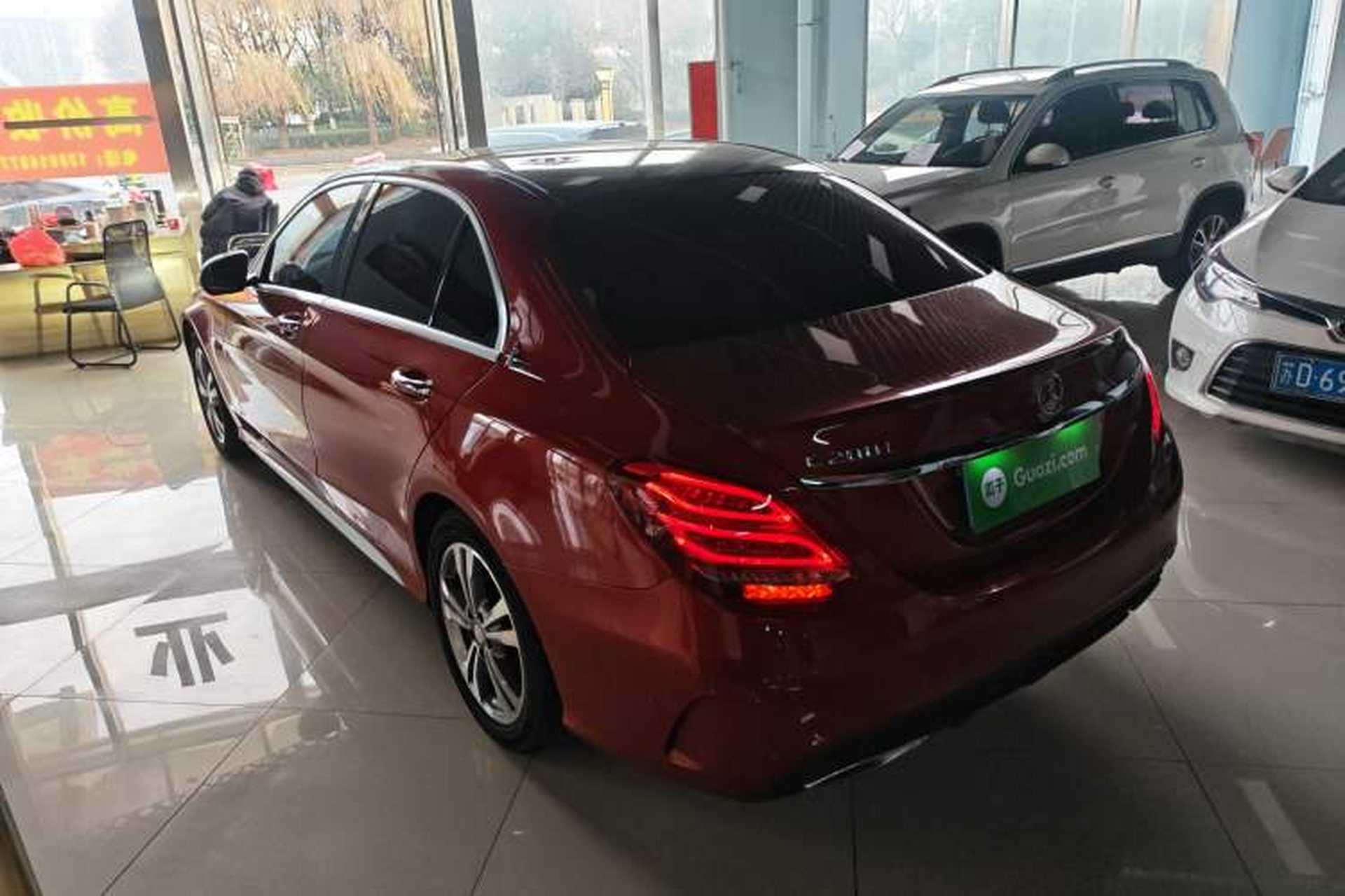Used Mercedes-Benz C-Class 2016 C 200 L Sport Edition Rear Left 45 Deg