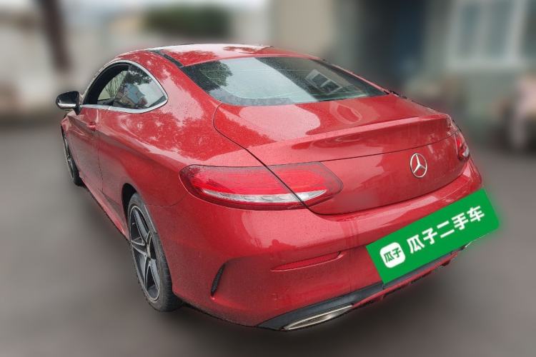 Used Mercedes-Benz C-Class 2016 C 200 Coupe Rear Left 45 Deg