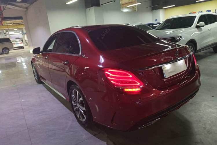 Used Mercedes-Benz C-Class 2016 C 180 L Sport Edition Rear Left 45 Deg