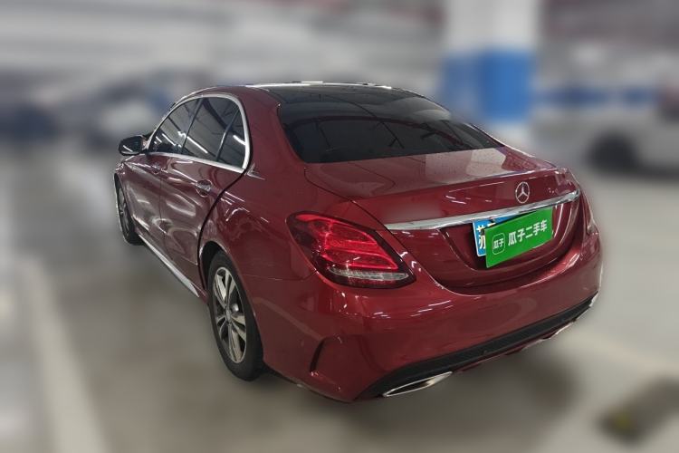 Used Mercedes-Benz C-Class 2016 C 200 L Sport Edition Rear Left 45 Deg