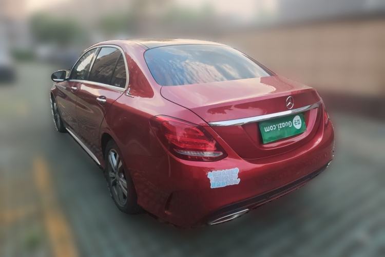 Used Mercedes-Benz C-Class 2016 C 200 L Sport Edition Rear Left 45 Deg