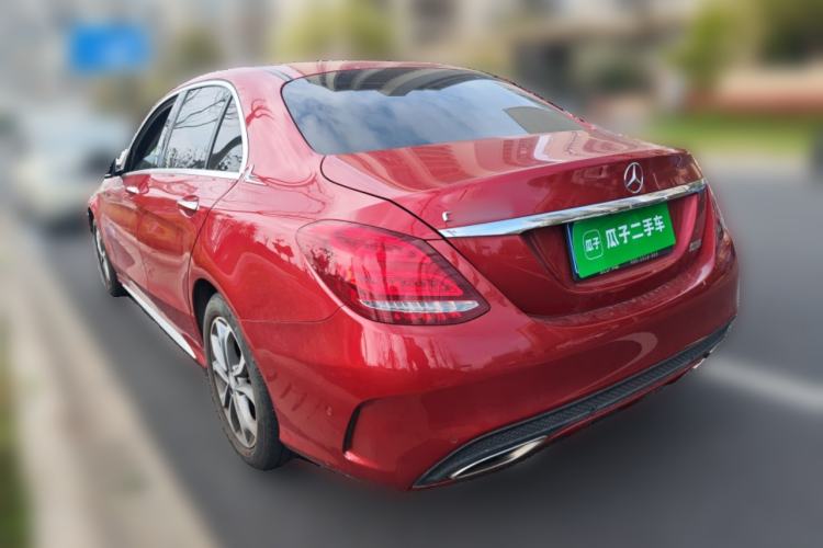 Used Mercedes-Benz C-Class 2016 C 180 L Sport Edition Rear Left 45 Deg