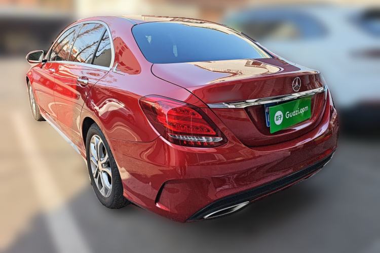 Used Mercedes-Benz C-Class 2016 C 180 L Sport Edition Rear Left 45 Deg