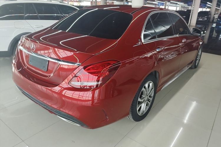 Used Mercedes-Benz C-Class 2016 C 180 L Sport Edition Rear Right 45 Deg