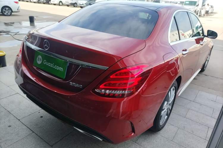 Used Mercedes-Benz C-Class 2016 C 200 L Sport Edition Rear Right 45 Deg
