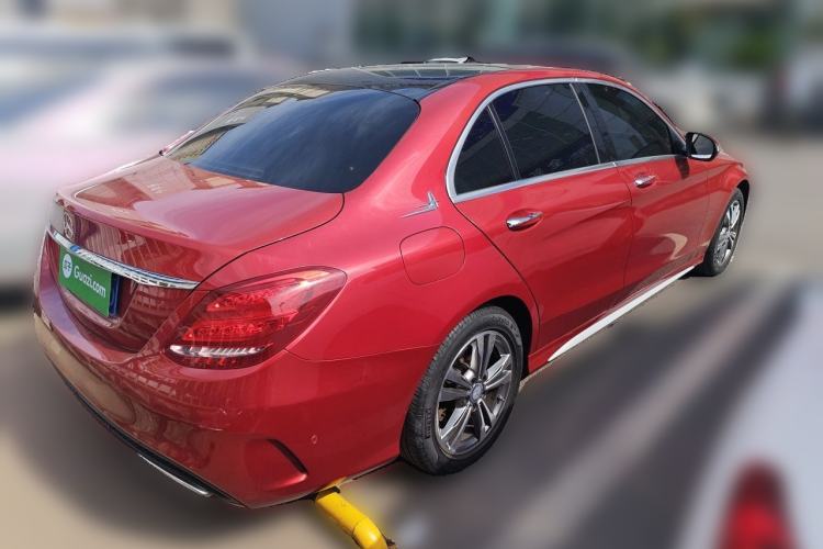 Used Mercedes-Benz C-Class 2016 C 200 L Sport Edition Rear Right 45 Deg