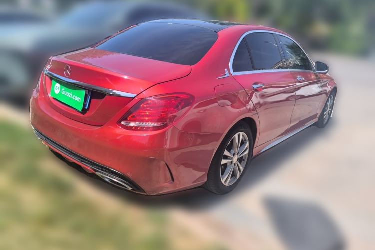 Used Mercedes-Benz C-Class 2016 C 200 L Sport Edition Rear Right 45 Deg
