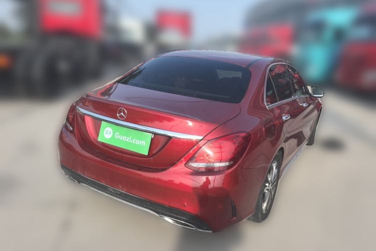 Used Mercedes-Benz C-Class 2016 C 180 L Sport Edition Rear Right 45 Deg