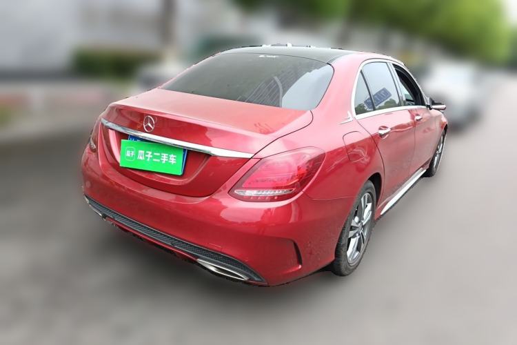 Used Mercedes-Benz C-Class 2016 C 200 L Sport Edition Rear Right 45 Deg