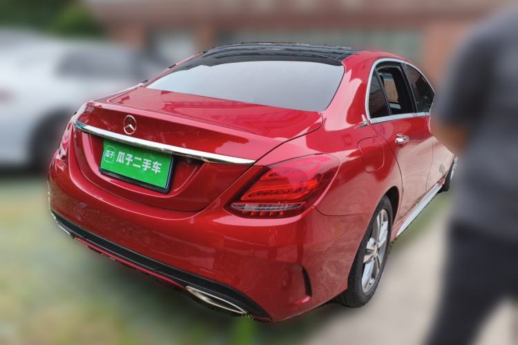 Used Mercedes-Benz C-Class 2016 C 200 L Sport Edition Rear Right 45 Deg