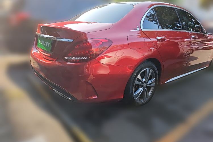 Used Mercedes-Benz C-Class 2016 C 200 L Sport Edition Rear Right 45 Deg