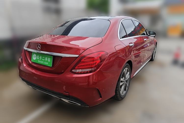 Used Mercedes-Benz C-Class 2016 C 200 L Sport Edition Rear Right 45 Deg