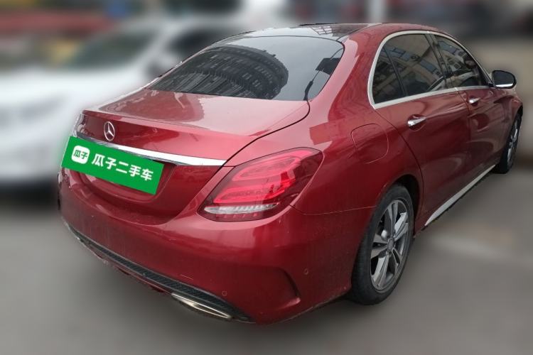 Used Mercedes-Benz C-Class 2016 C 200 L Sport Edition Rear Right 45 Deg