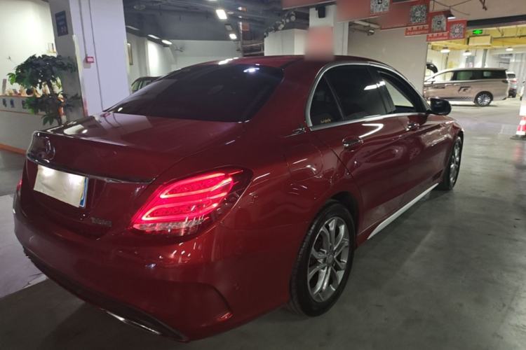 Used Mercedes-Benz C-Class 2016 C 180 L Sport Edition Rear Right 45 Deg
