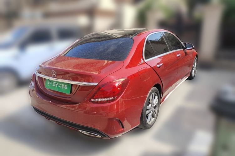 Used Mercedes-Benz C-Class 2016 C 200 L Sport Edition Rear Right 45 Deg