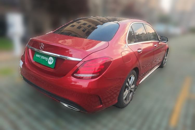 Used Mercedes-Benz C-Class 2016 C 200 L Sport Edition Rear Right 45 Deg