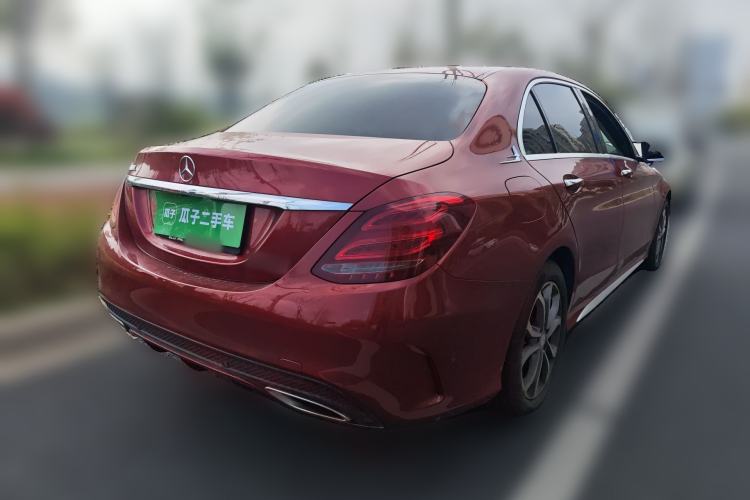 Used Mercedes-Benz C-Class 2016 C 180 L Sport Edition Rear Right 45 Deg