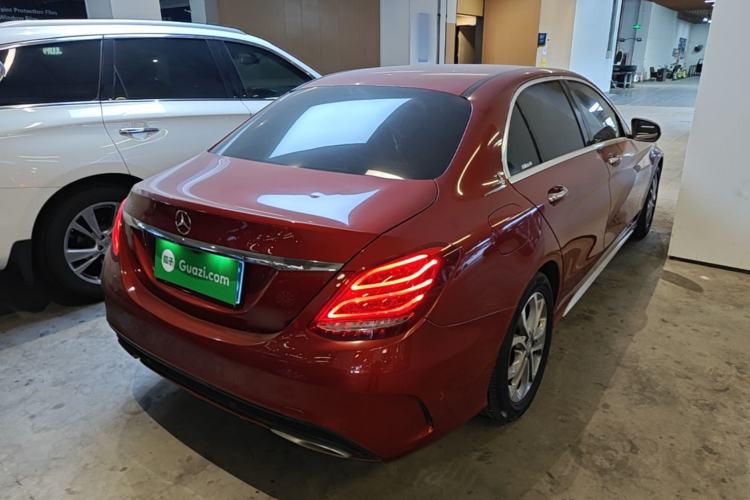 Used Mercedes-Benz C-Class 2016 C 180 L Sport Edition Rear Right 45 Deg