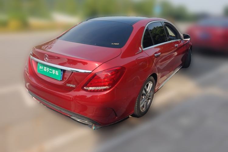 Used Mercedes-Benz C-Class 2016 C 200 L Sport Edition Rear Right 45 Deg