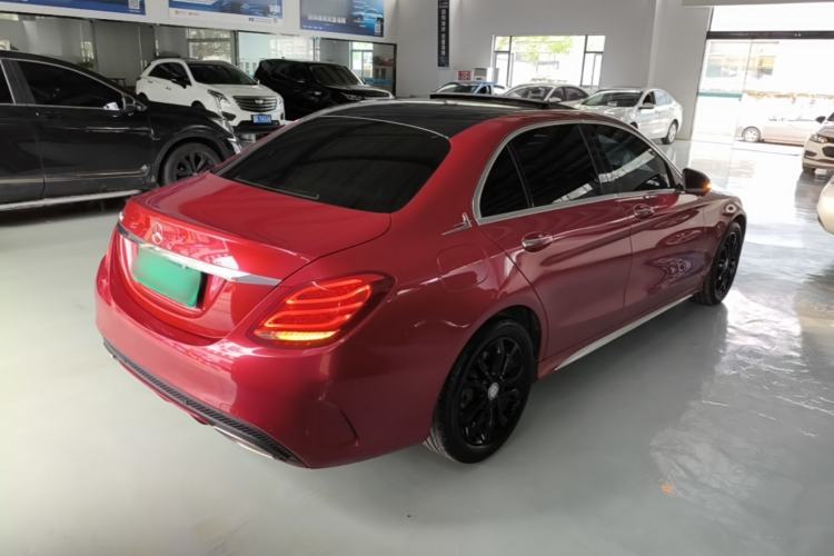 Used Mercedes-Benz C-Class 2016 C 180 L Sport Edition Rear Right 45 Deg