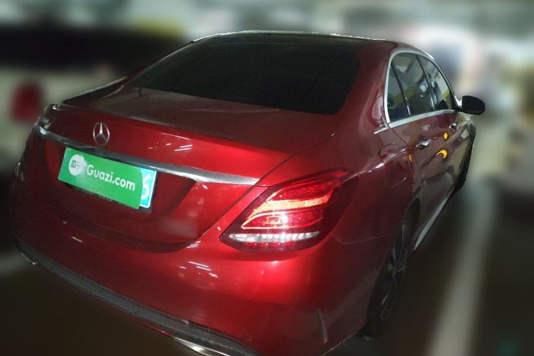 Used Mercedes-Benz C-Class 2016 C 200 L Sport Edition Rear Right 45 Deg