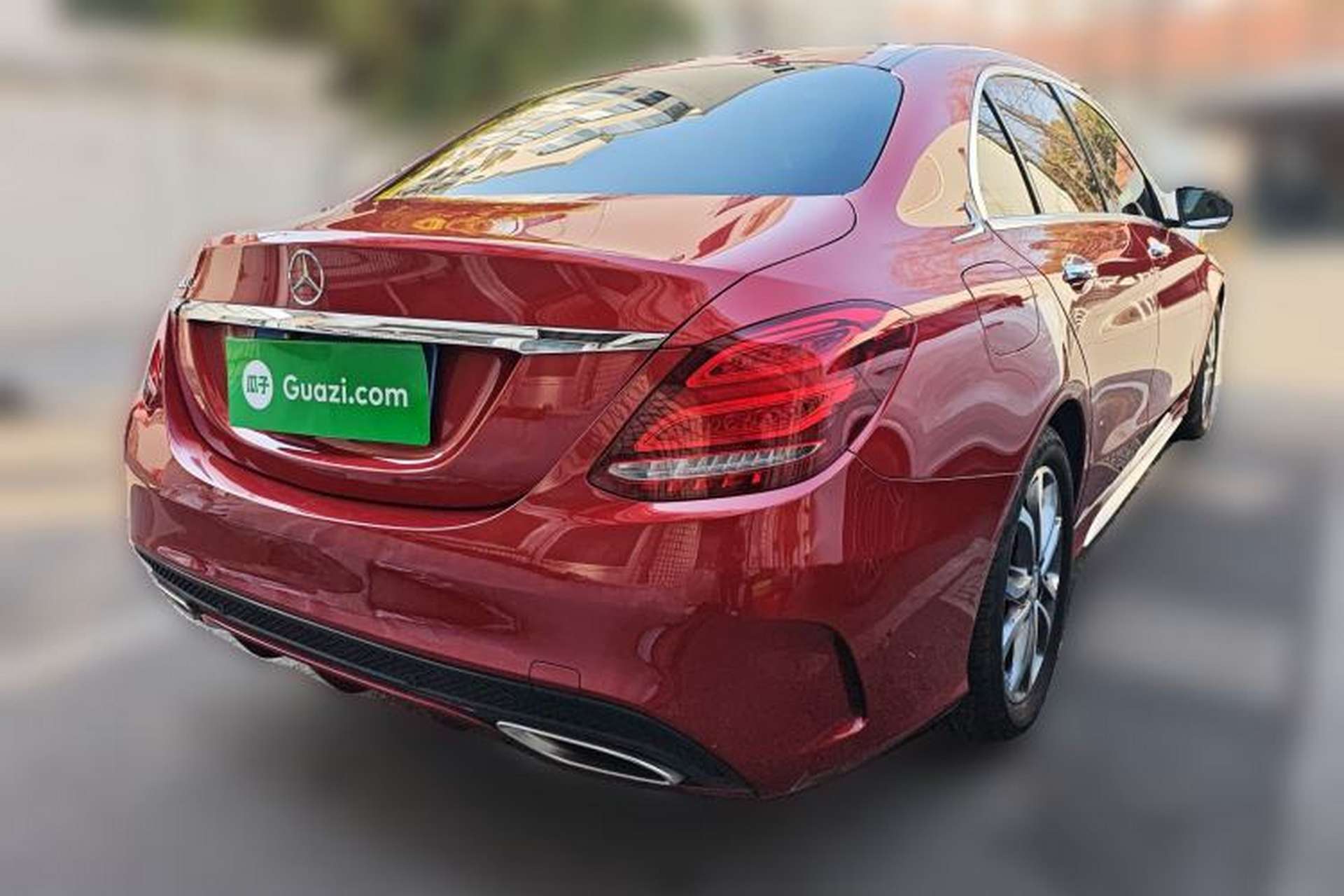 Used Mercedes-Benz C-Class 2016 C 180 L Sport Edition Rear Right 45 Deg