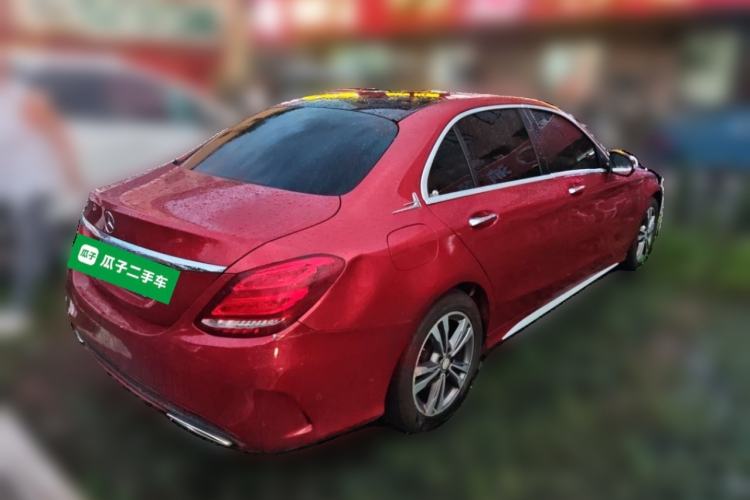 Used Mercedes-Benz C-Class 2016 C 200 L Sport Edition Rear Right 45 Deg