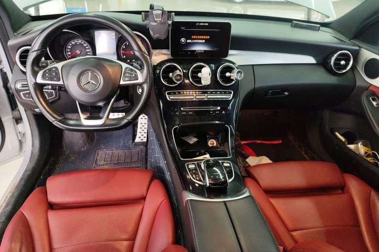 Used Mercedes-Benz C-Class 2016 C 200 Sport Edition Audio And AC Panel