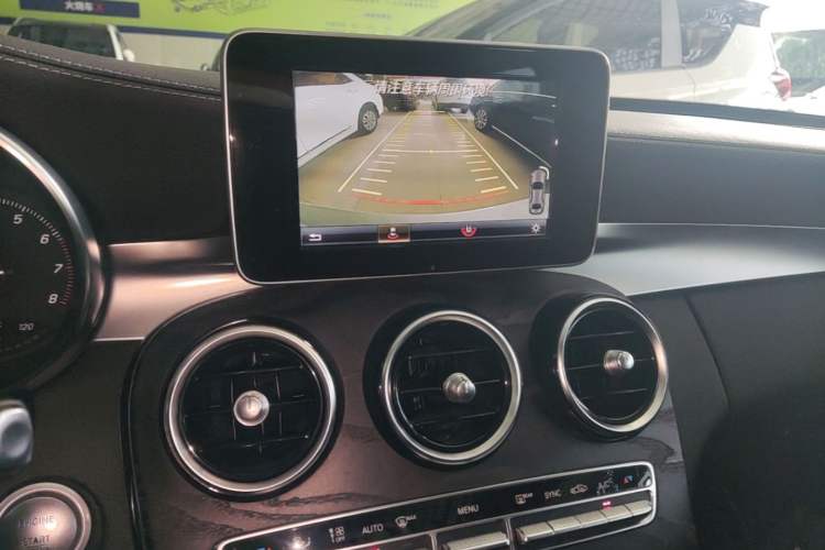 Used Mercedes-Benz C-Class 2016 C 200 L Sport Edition Audio And AC Panel