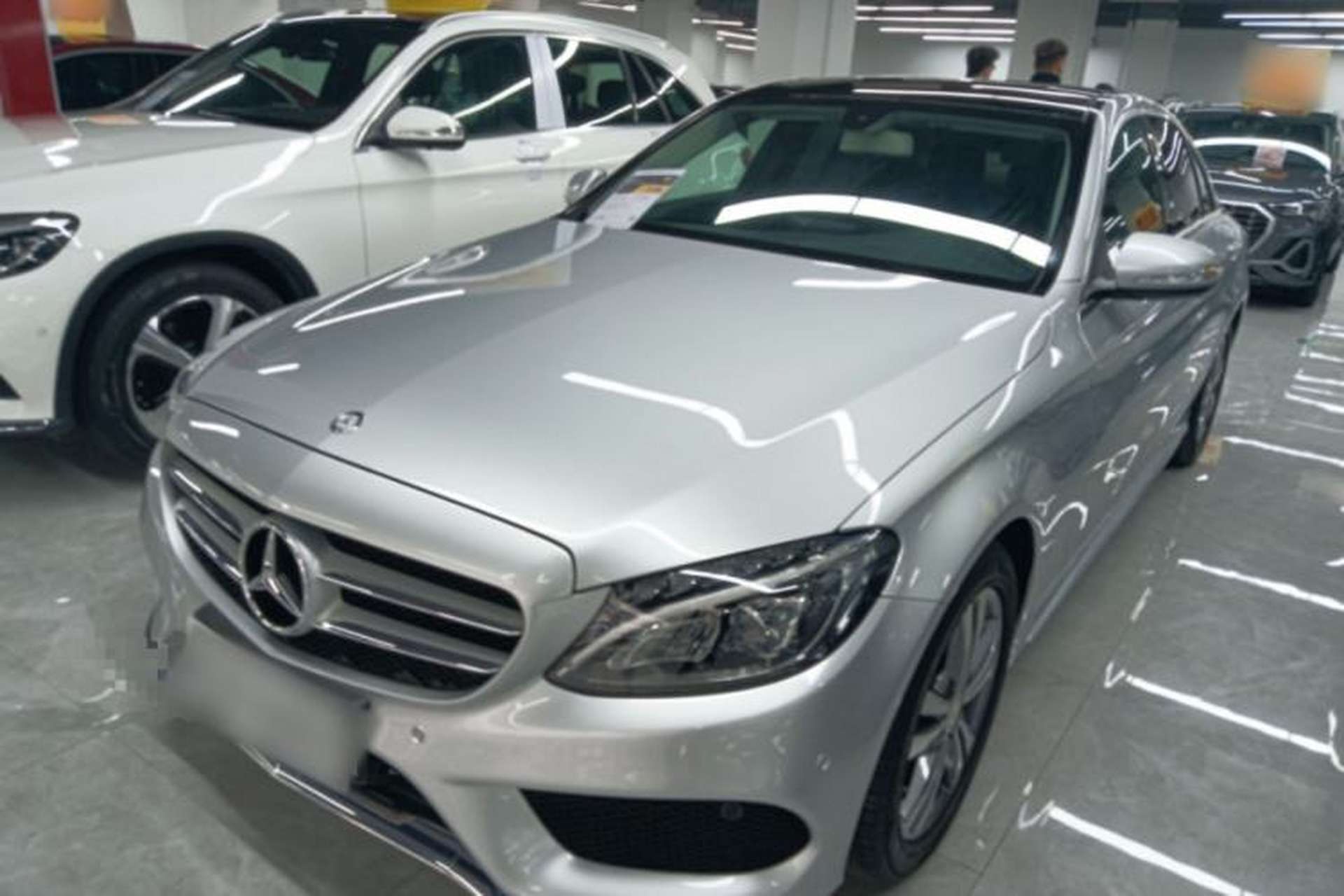 Used Mercedes-Benz C-Class 2016 C 200 L Sport Edition Front Left 45 Deg