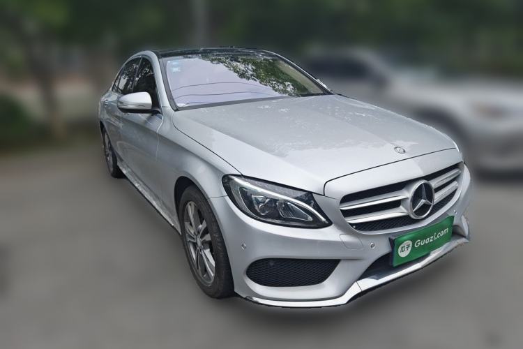 Used Mercedes-Benz C-Class 2016 C 200 L Sport Edition Front Right 45 Deg