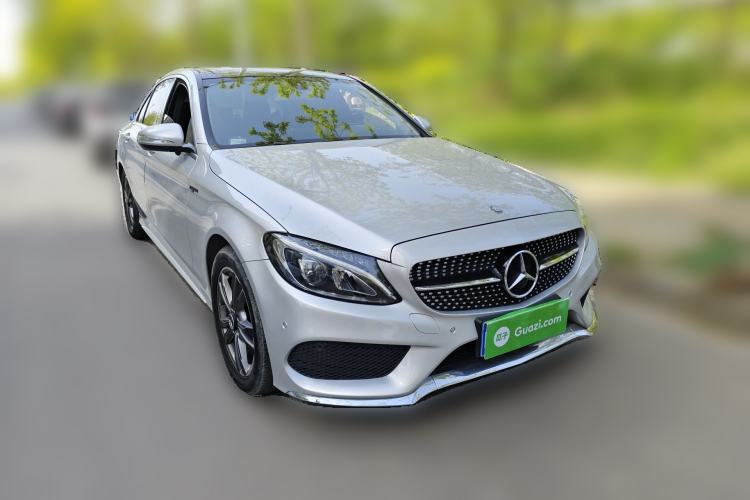 Used Mercedes-Benz C-Class 2016 C 200 L Sport Edition Front Right 45 Deg