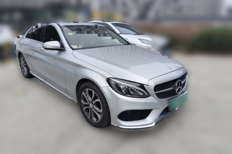 Used Mercedes-Benz C-Class 2016 C 180 L Sport Edition Front Right 45 Deg