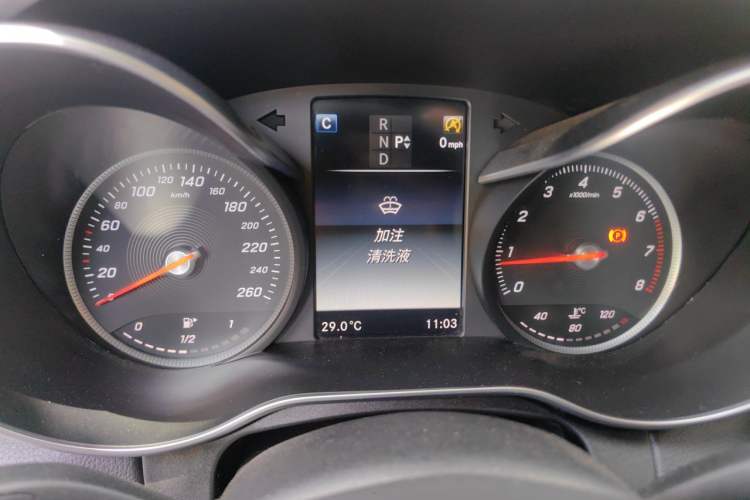Used Mercedes-Benz C-Class 2016 C 200 L Sport Edition Instrument Cluster