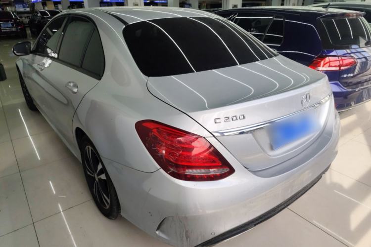 Used Mercedes-Benz C-Class 2016 C 200 Sport Edition Rear Left 45 Deg