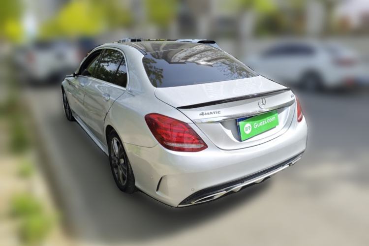 Used Mercedes-Benz C-Class 2016 C 200 L Sport Edition Rear Left 45 Deg