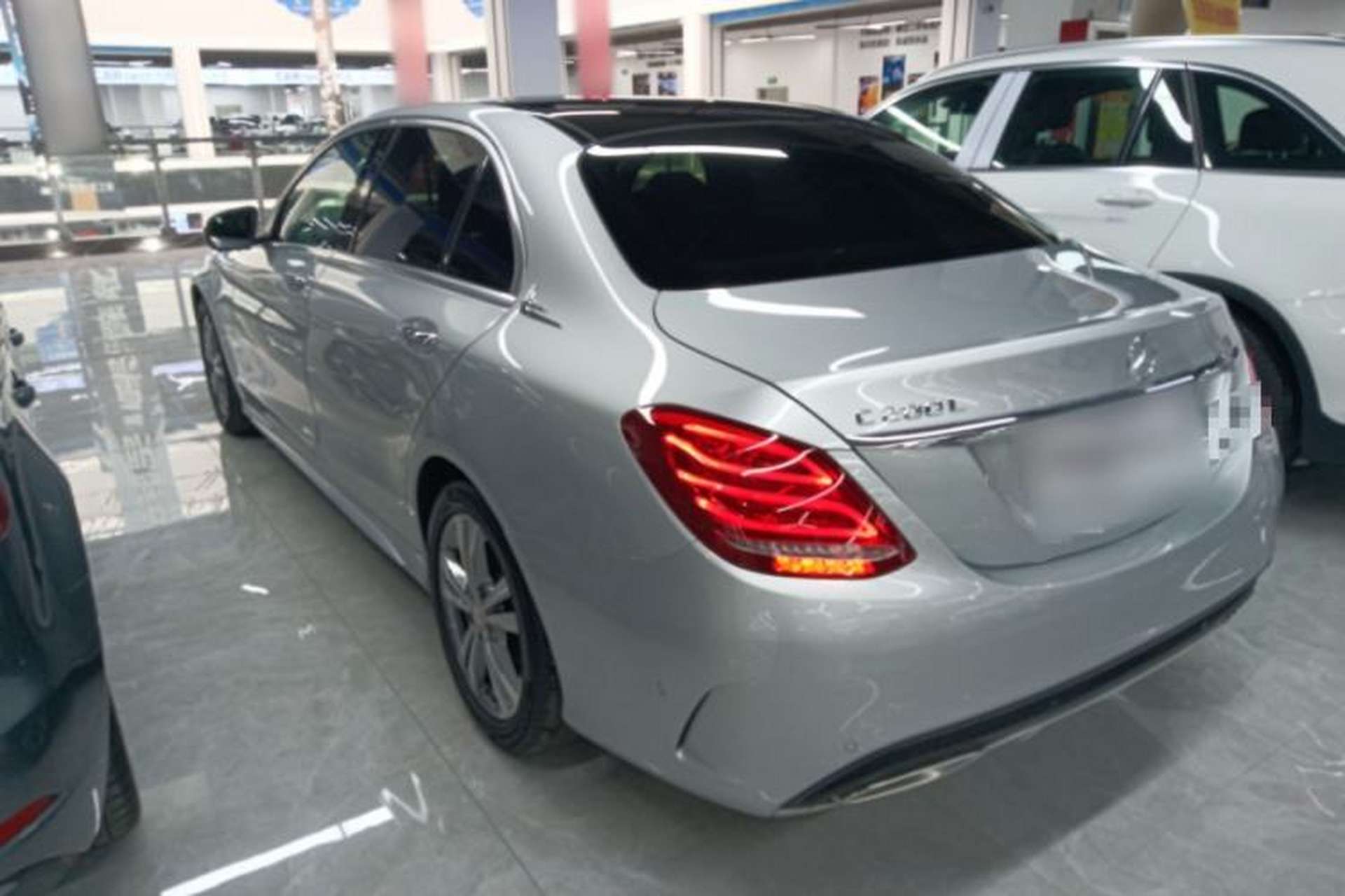 Used Mercedes-Benz C-Class 2016 C 200 L Sport Edition Rear Left 45 Deg