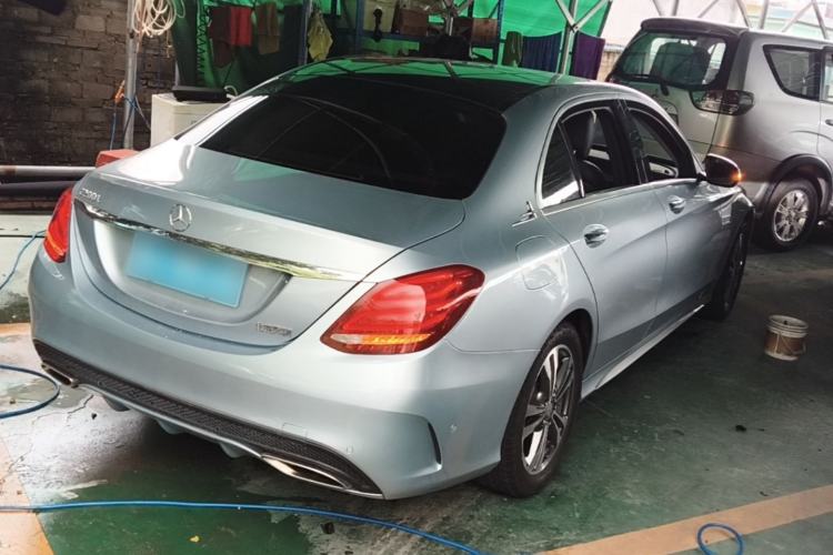 Used Mercedes-Benz C-Class 2016 C 200 L Sport Edition Rear Right 45 Deg