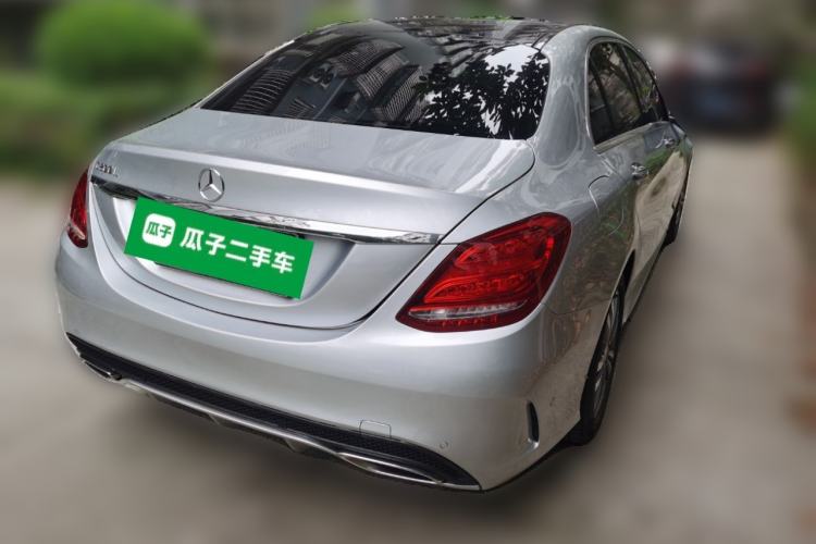 Used Mercedes-Benz C-Class 2016 C 200 L Sport Edition Rear Right 45 Deg