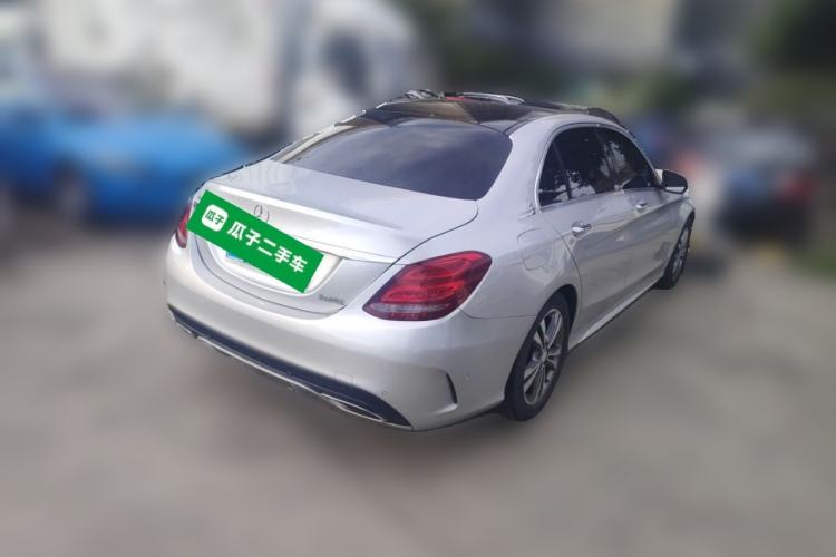 Used Mercedes-Benz C-Class 2016 C 200 L Sport Edition Rear Right 45 Deg